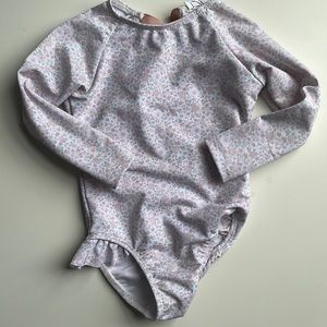 Minnow swim rashguard swimsuit size 1